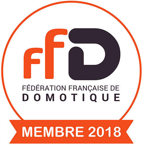 Logo adhÃ©rent FFDomotique 2018